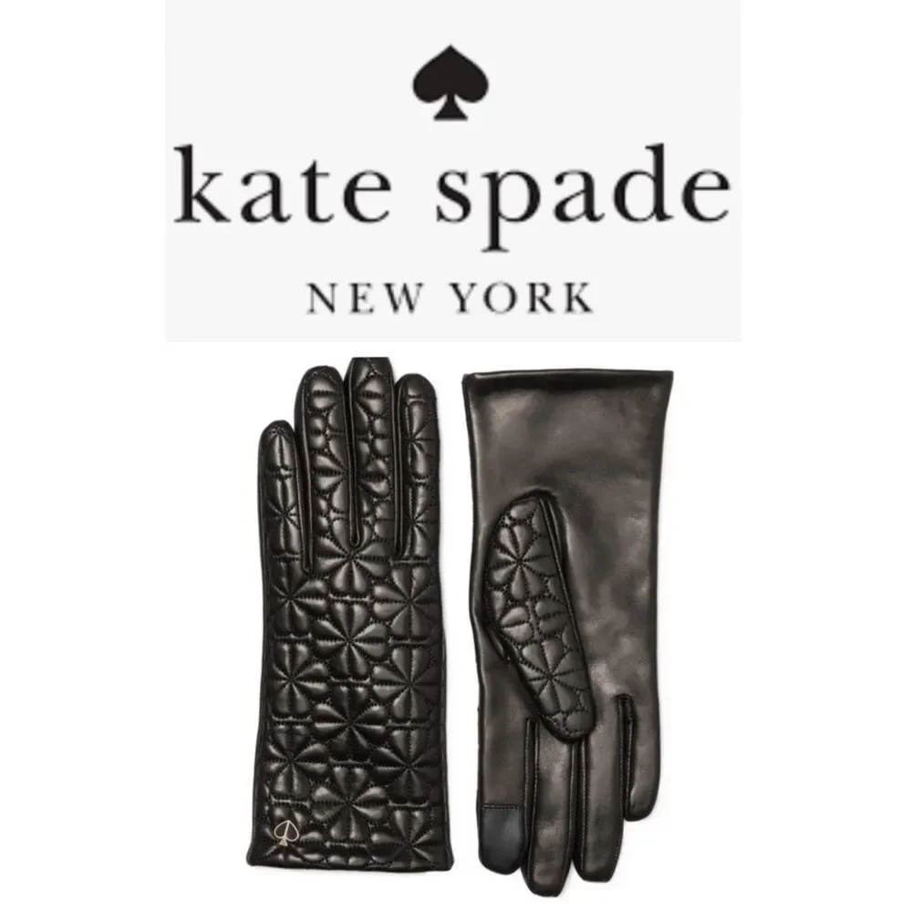 Kate Spade leather gloves